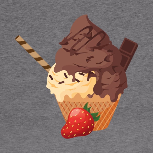 Chocolate Sundae by TNMGRAPHICS